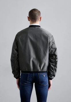 Emporio Armani Summer Jacket - Black Ink/dusty Olive -Total Wear Store a60b481633d0486fabeda0d2ba598e89