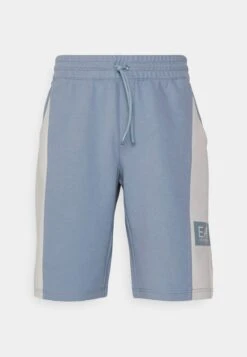EA7 Emporio Armani Bermuda - Tracksuit Bottoms - Light Blue -Total Wear Store a62c36fc2eb04af5ab6ca402a53631a0