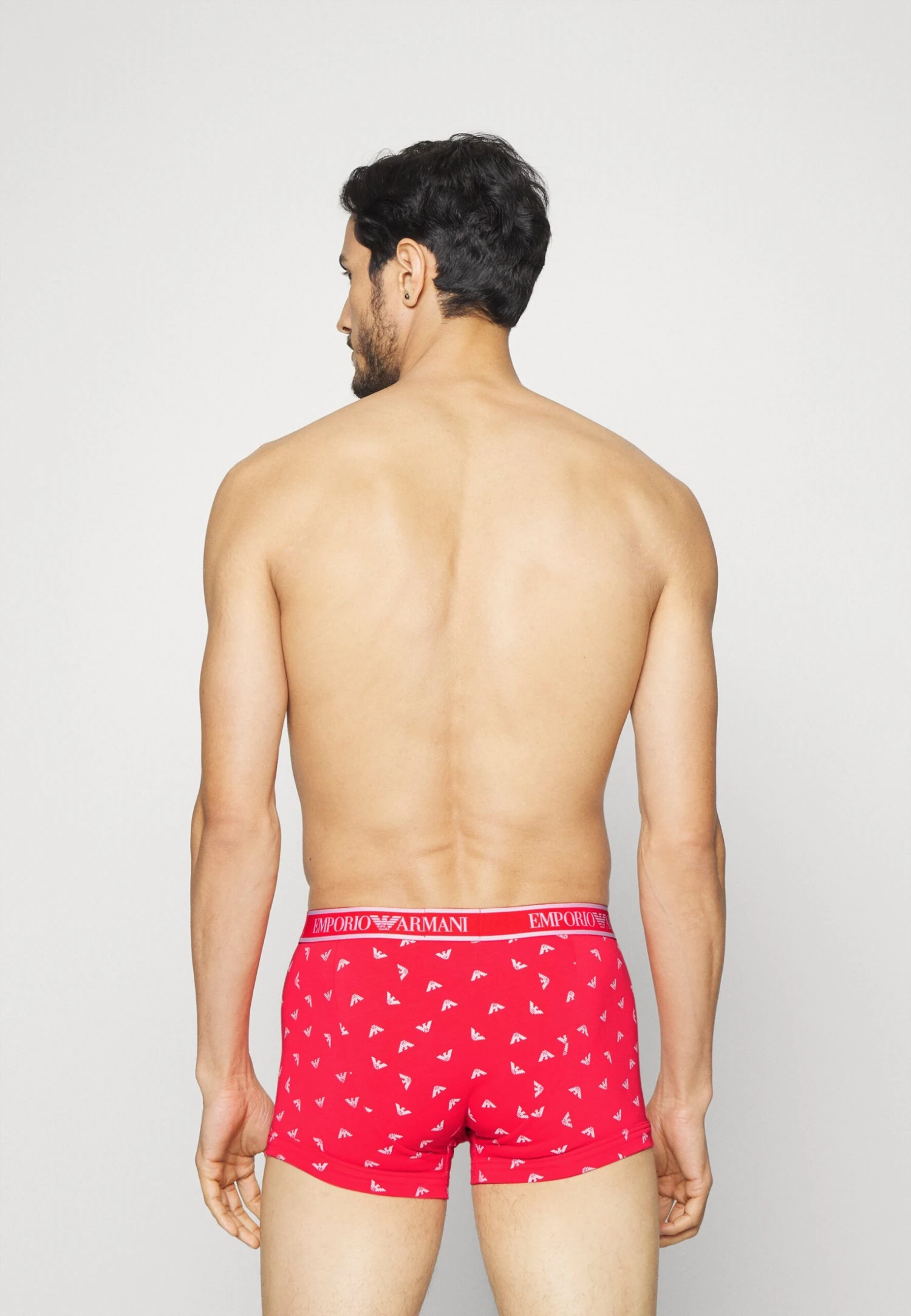 Emporio Armani 3 Pack - Pants - Nero/Red 4 Emporio Armani 3 Pack - Pants - Nero/Red - Image 2