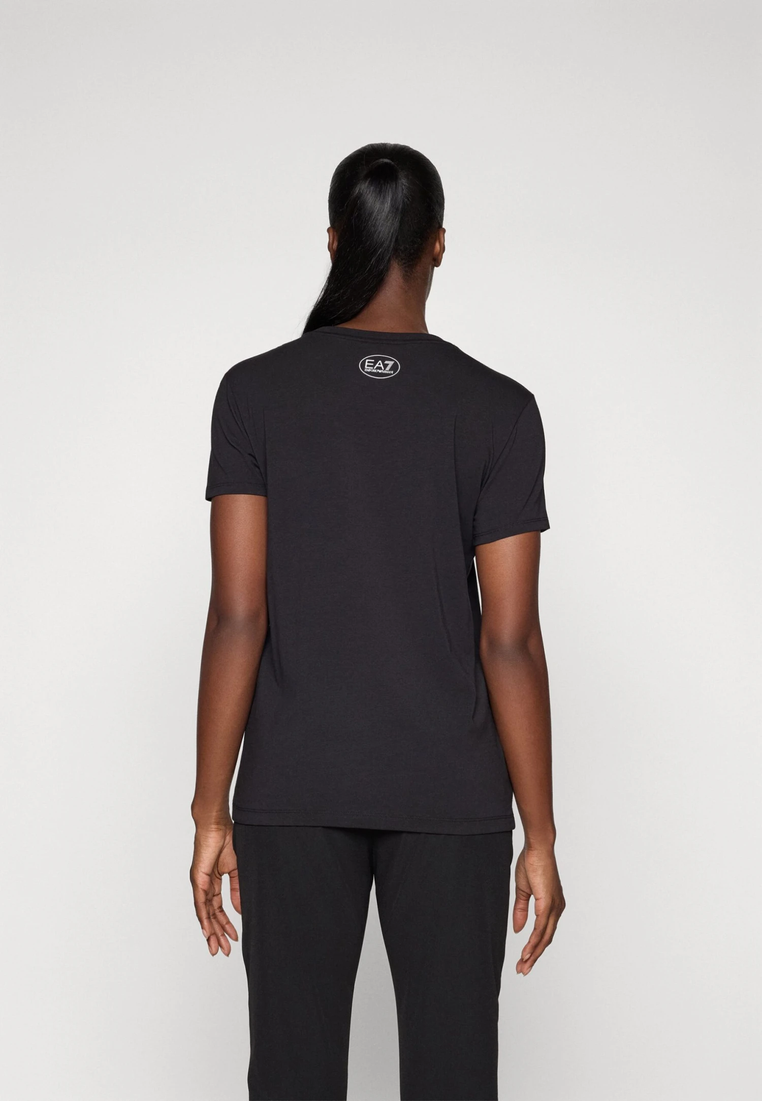 EA7 Emporio Armani Sports T-shirt - Black Beauty 5 EA7 Emporio Armani Sports T-shirt - Black Beauty - Image 3