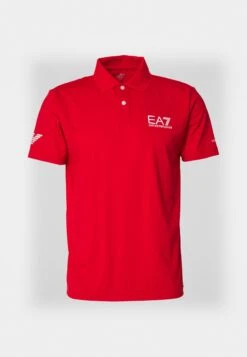 EA7 Emporio Armani MULTI VENTUS7 - Polo Shirt - Racing Red -Total Wear Store a745ba71546d45a0ad0ed040313467af 4