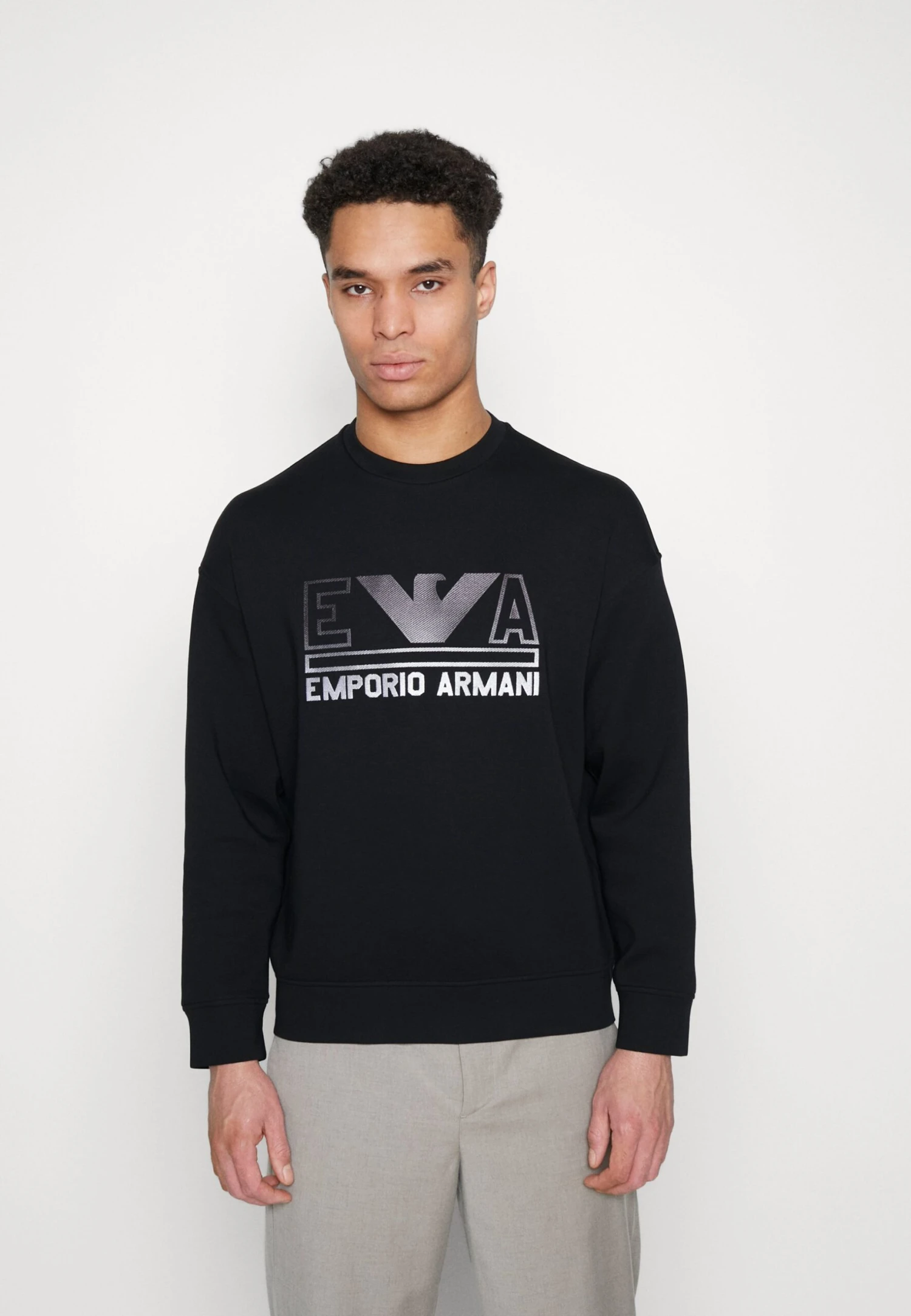 Emporio Armani Sweatshirt - Black/Grey 3 Emporio Armani Sweatshirt - Black/Grey