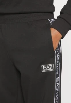 EA7 Emporio Armani Trouser - Tracksuit Bottoms - Nero 11 EA7 Emporio Armani Trouser - Tracksuit Bottoms - Nero -Total Wear Store a7b00baec0704754ac1b06d678068e66