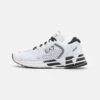 EA7 Emporio Armani Crusher Distance Unisex - Trainers - White/Black -Total Wear Store a8391b91b9b84a4983cf97a17b4f3b8b