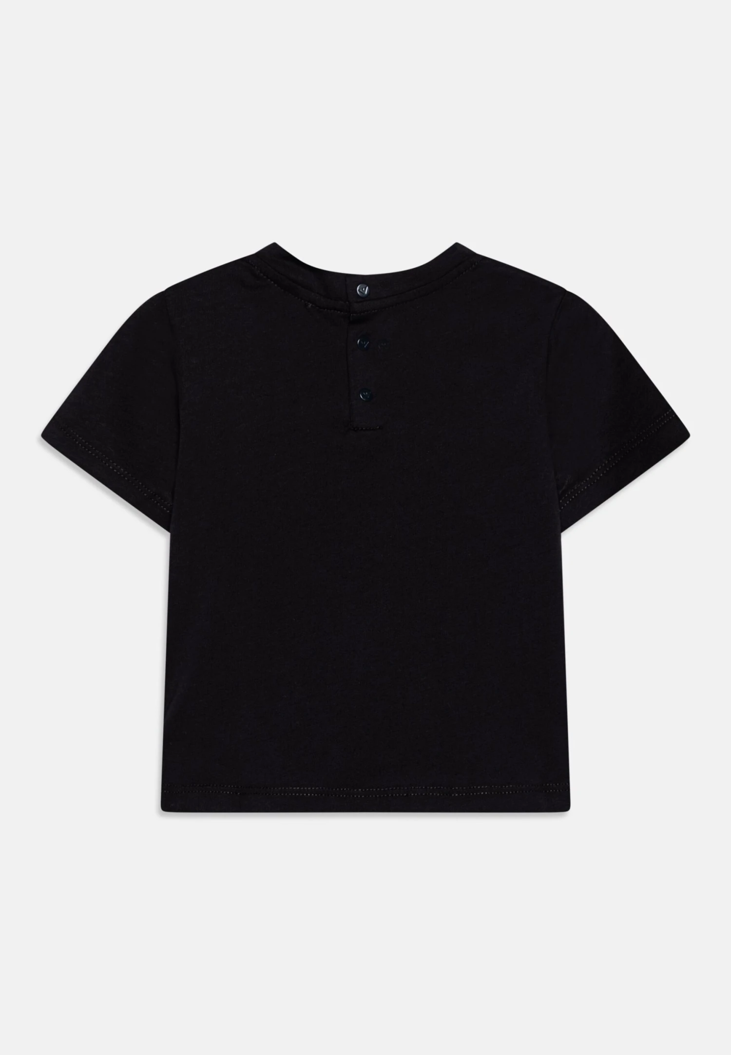 Emporio Armani Unisex - Basic T-Shirt - Blu Navy 4 Emporio Armani Unisex - Basic T-Shirt - Blu Navy - Image 2