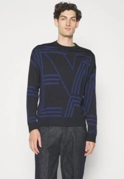 Emporio Armani Jumper - Navy -Total Wear Store a899a1ab14c94c7e86fbc98961616115