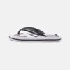 EA7 Emporio Armani Water Sports Oversize Logo Unisex - T-Bar Sandals - White/Black -Total Wear Store a8b15cbda4d84a50854d84fec4da0b1d