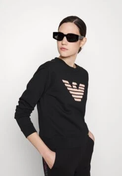 Emporio Armani Sweatshirt - Nero -Total Wear Store a8f8a23f9ad14456966b6b0b0958fe23