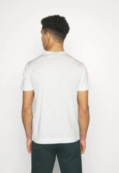 Emporio Armani Print T-Shirt - Bianco Caldo -Total Wear Store a950fa719b2849f8b3c17cd068b747e3