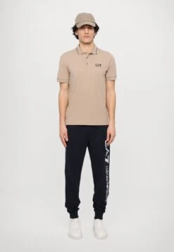 EA7 Emporio Armani TROUSER - Tracksuit Bottoms - Blue/white -Total Wear Store a95dd12d2d534409a74dee044e1e10e7