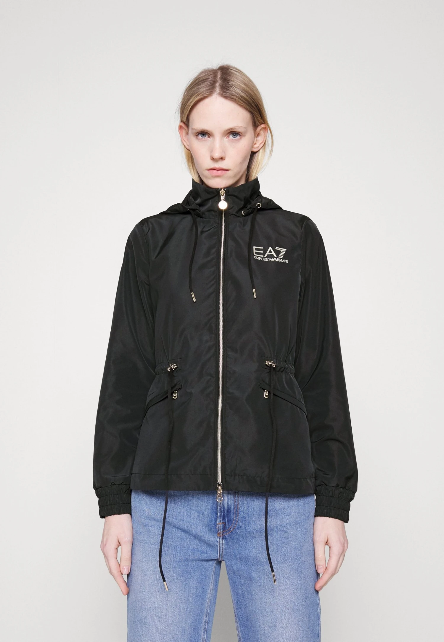 EA7 Emporio Armani Summer Jacket - Black/Gold 3 EA7 Emporio Armani Summer Jacket - Black/Gold