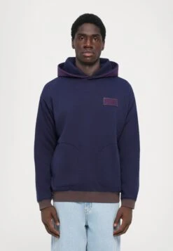 EA7 Emporio Armani TRAIN HOODIE REVERSIBLE UNISEX - Sweatshirt - Evening Blue -Total Wear Store a96a1f2d1c1845c4a73cf4b588b2e301