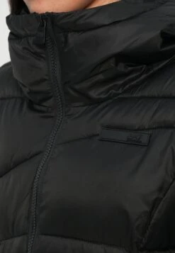 EA7 Emporio Armani Winter Coat - Black -Total Wear Store ab007dafbc134a07a25b04092e386272
