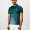EA7 Emporio Armani TENNIS PRO GRAPHIC - Polo Shirt - Green Fancy -Total Wear Store ab3e614956044053bcfb08d5a51d5aa3