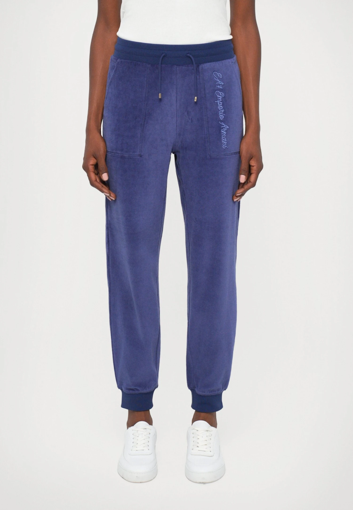 EA7 Emporio Armani TROUSER - Tracksuit Bottoms - Blue 3 EA7 Emporio Armani TROUSER - Tracksuit Bottoms - Blue