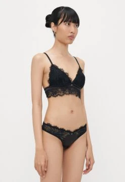 Emporio Armani PADDED TRIANGLE BRA - Triangle Bra - Black -Total Wear Store abb49343373742338c854f3c0ce5d38b