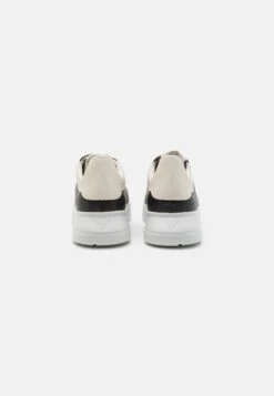 Emporio Armani Trainers - Black/Off White -Total Wear Store abc514cb25f140d8bc68608a1aa6ba1d