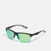 Emporio Armani Sunglasses - Matte Black/Grey/Green