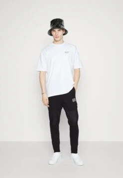 EA7 Emporio Armani Trouser - Tracksuit Bottoms - Black -Total Wear Store abf6af4e54644ba2a627f538823e0795