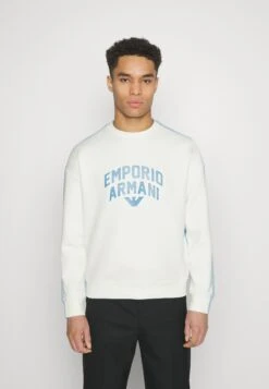 Emporio Armani Sweatshirt - Bianco/Placid