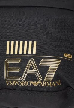 EA7 Emporio Armani Train Core Maxi Sling Bag Unisex - Bum Bag - Black/Gold -Total Wear Store ac5ecfd84cee4918876b02db42afea37