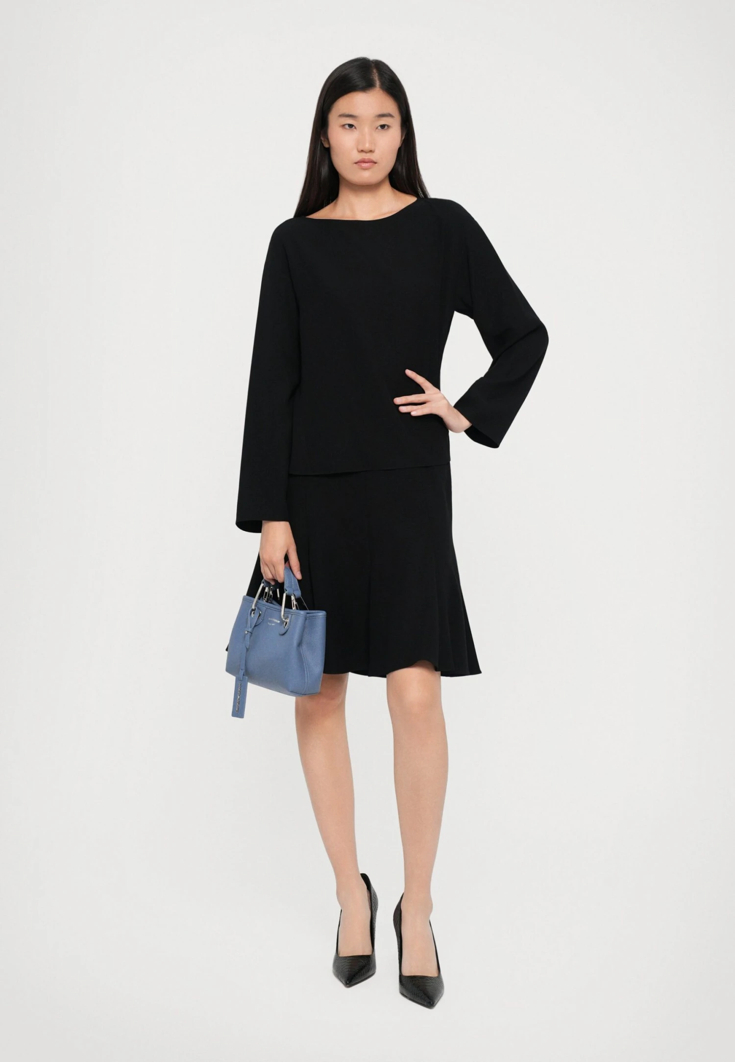 Emporio Armani Blouse - Black 4 Emporio Armani Blouse - Black - Image 2