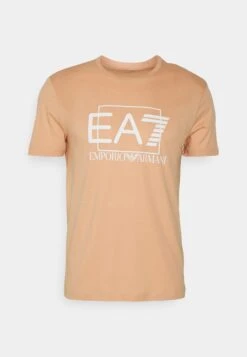 EA7 Emporio Armani Print T-Shirt - Pink -Total Wear Store ad17b03ee1b94bb8b14e9ffdee509819