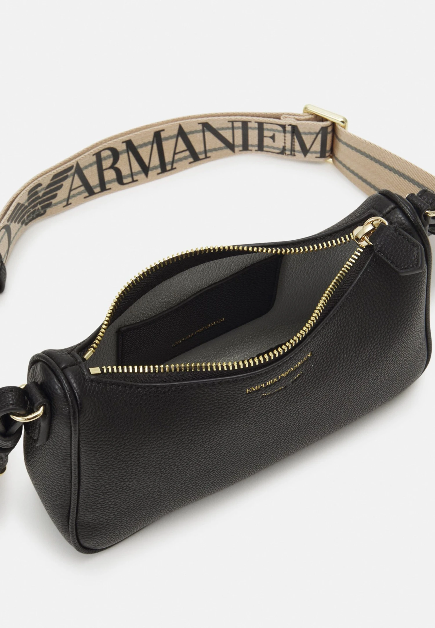 Emporio Armani Baguette Bag - Handbag - Black 5 Emporio Armani Baguette Bag - Handbag - Black - Image 3