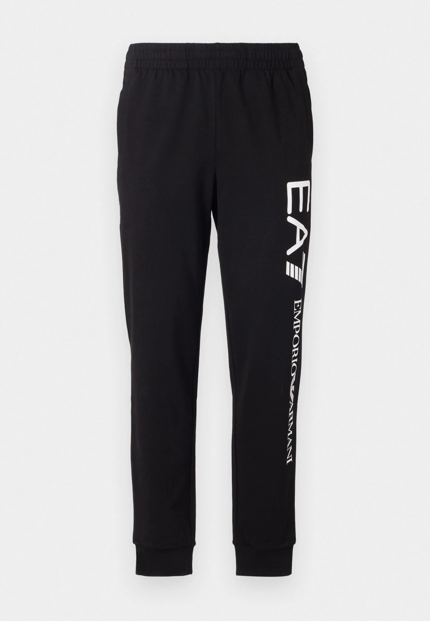 EA7 Emporio Armani TROUSER - Tracksuit Bottoms - Black/white 8 EA7 Emporio Armani TROUSER - Tracksuit Bottoms - Black/white - Image 6