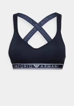 Emporio Armani Padded Bralette Bra - Push-Up Bra - Marine -Total Wear Store ae50b810aad44239ae3b2f3ad29a26c1