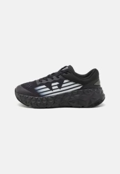 EA7 Emporio Armani KOBRA - Trainers - Triple Black/gunmetal -Total Wear Store af2da29bf1294cf2a27aa3920b1d455d