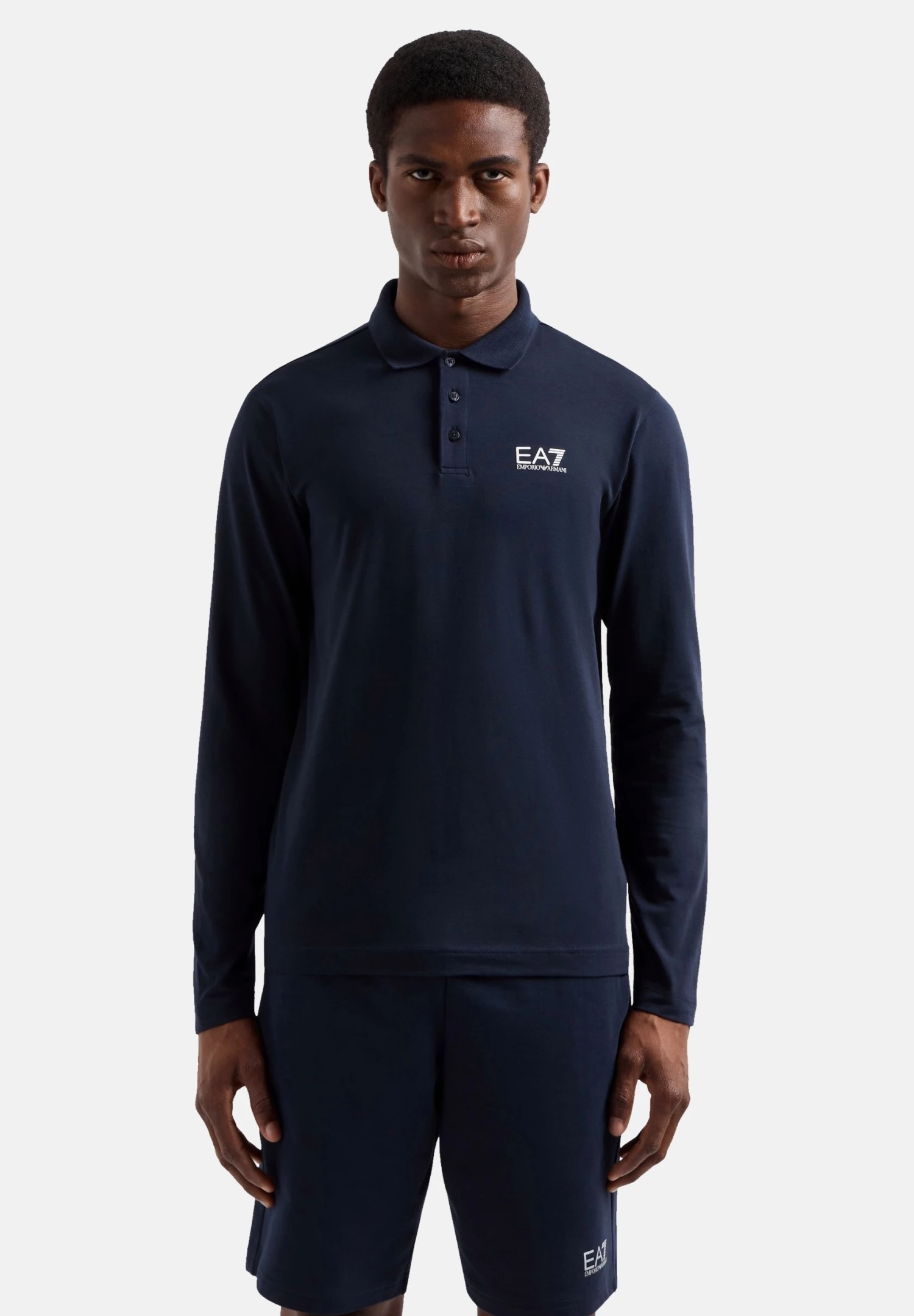 EA7 Emporio Armani Polo Shirt - Blau 3 EA7 Emporio Armani Polo Shirt - Blau