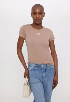 EA7 Emporio Armani Basic T-shirt - Ginger Snap -Total Wear Store b09ab73e9e0d4d12816e881c993b680f