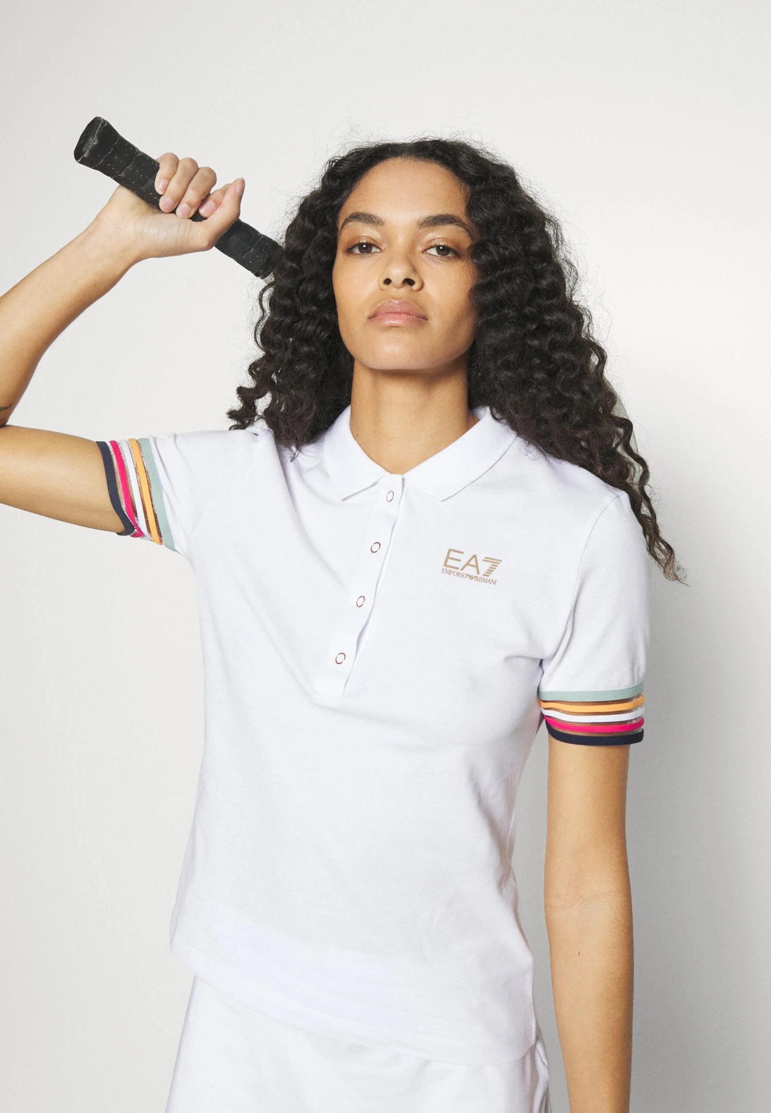 EA7 Emporio Armani Tennis Club - Polo Shirt - White 6 EA7 Emporio Armani Tennis Club - Polo Shirt - White - Image 4