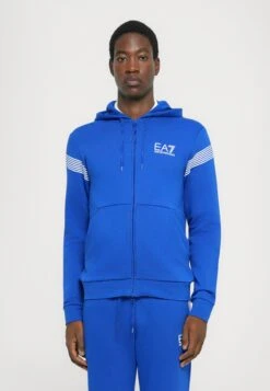 EA7 Emporio Armani TRAIN 7 LINES HOODIE - Hoodie - Surf The Web
