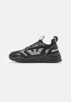 EA7 Emporio Armani Ace Runner Unisex - Trainers - Triple Black/Silver