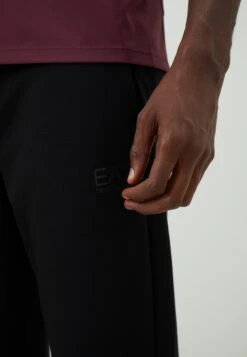 EA7 Emporio Armani NATURAL PANTS - Tracksuit Bottoms - Black -Total Wear Store b14b70aea236455b8417dd068e23e4ba