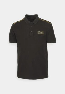 EA7 Emporio Armani Polo Shirt - Black -Total Wear Store b1589a57d7e04bd983602aee7094855d