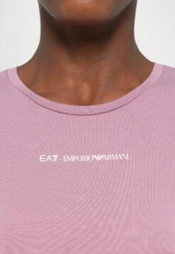 EA7 Emporio Armani Print T-shirt - Dusky Orchid -Total Wear Store b186de8742014ec1ab12754696703e38