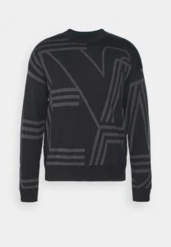 Emporio Armani Jumper - Black -Total Wear Store b189f5265966418d9358a711c69c8078