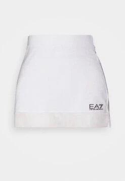 EA7 Emporio Armani Tennis Pro Freestyle Skirt - Sports Skirt - Fancy White -Total Wear Store b27ca478a54945ff9abf1d1ab4ba7c59