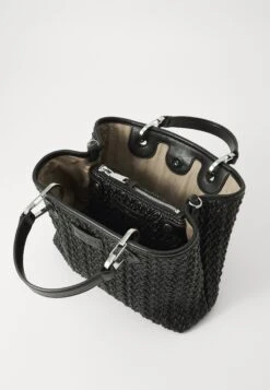 Emporio Armani SHOPPING BAG - Cross Body Bag - Black -Total Wear Store b28d4120b0944b2ba3e332b4c24d5fc4