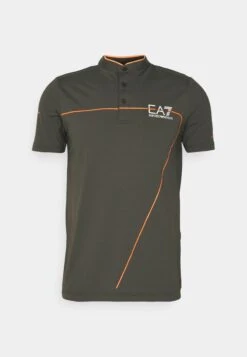 EA7 Emporio Armani Tennis Pro Serafino - Print T-Shirt - Raven -Total Wear Store b300a04735f74c9aa0dec112eb1db749