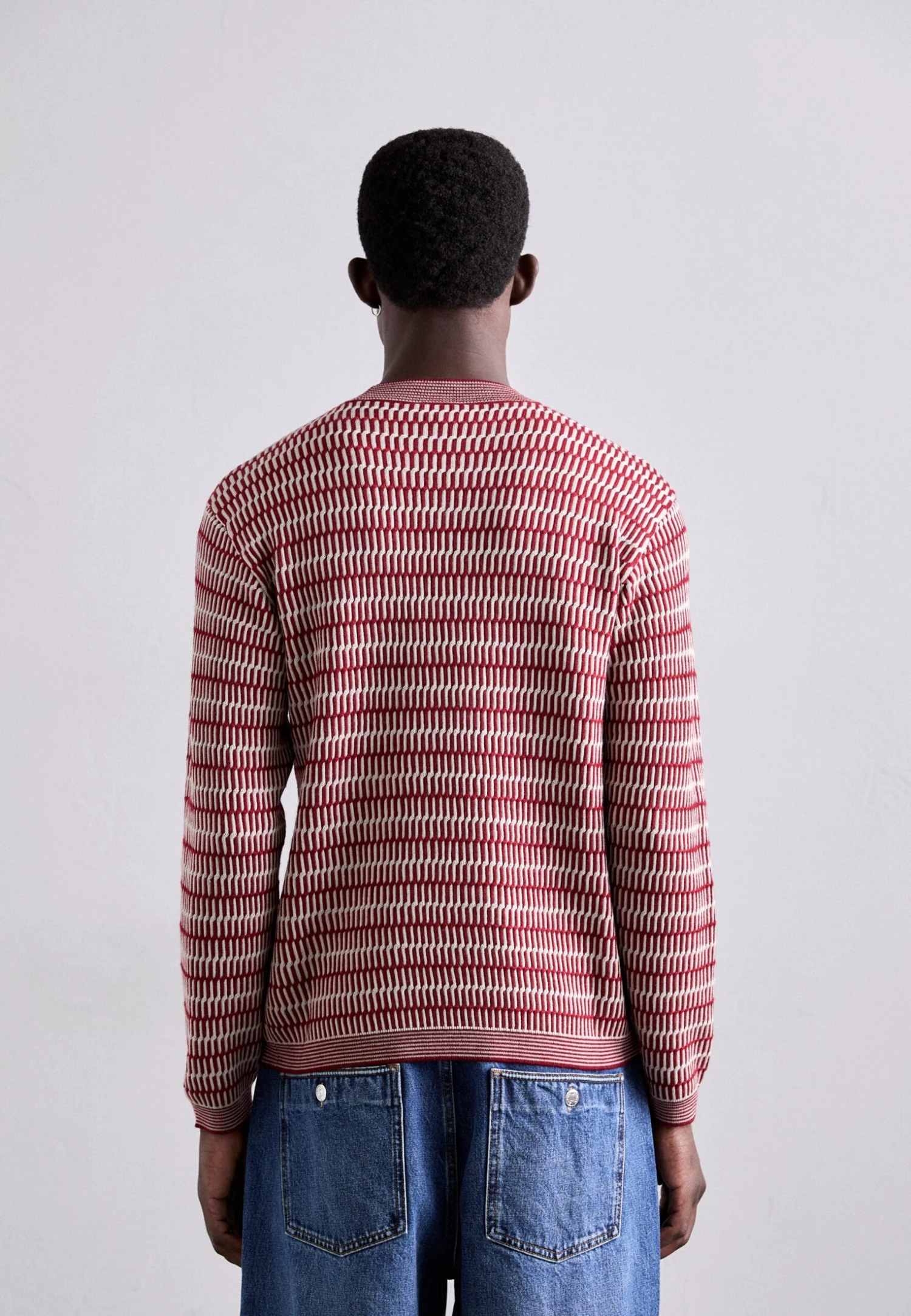 Emporio Armani Jumper - Red/french Oak 5 Emporio Armani Jumper - Red/french Oak - Image 3