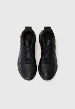 EA7 Emporio Armani INFINITY MIRROR UNISEX - Trainers - Full Black -Total Wear Store b362247ed2fd4e28a765e98b10301a35