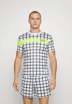 EA7 Emporio Armani Tennis Pro Tee - Print T-Shirt - White
