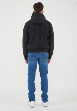 EA7 Emporio Armani CON CAPPUCCIO - Outdoor Jacket - Black -Total Wear Store b403855d487f4377b74e48f5fe4f2b04