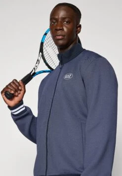 EA7 Emporio Armani TENNIS CLUB TRACKTOP - Zip-up Sweatshirt - Blue -Total Wear Store b41ad0e6932d4bac8351aa22b46b9a14