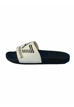 EA7 Emporio Armani Pool Slides - Bianco Blu