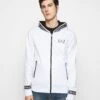 EA7 Emporio Armani Zip-Up Sweatshirt - White 2 EA7 Emporio Armani Zip-Up Sweatshirt - White -Total Wear Store b47861fa0fd847f2a580cc3640ecd131